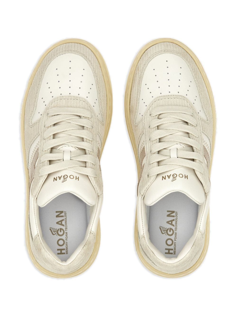 H630 leather sneakers