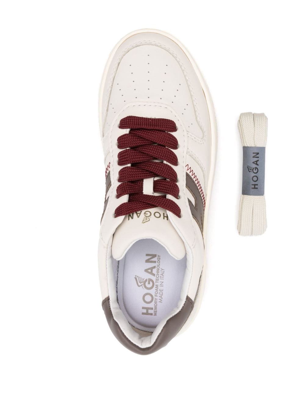 H630 leather sneakers