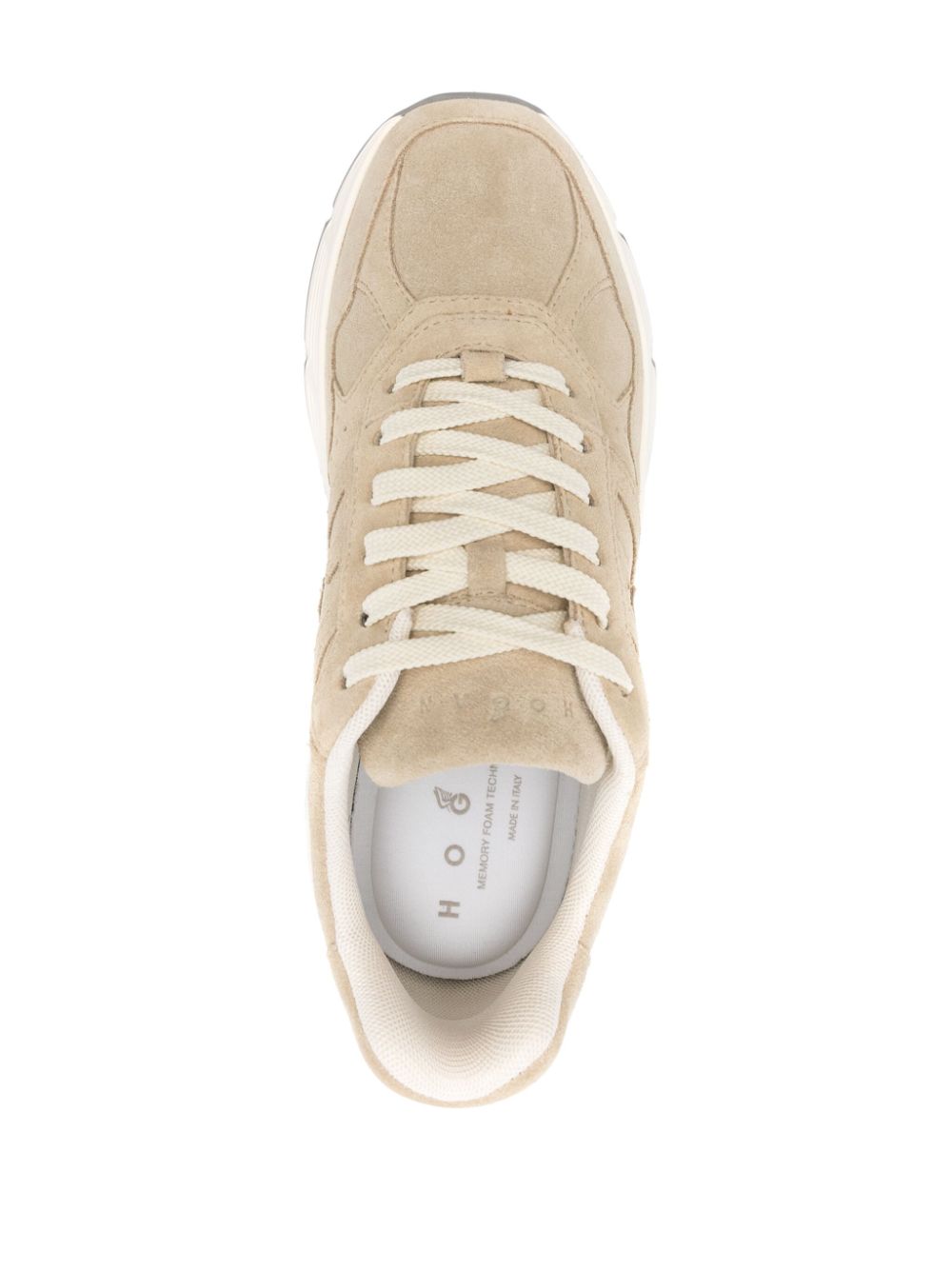 H669 leather sneakers