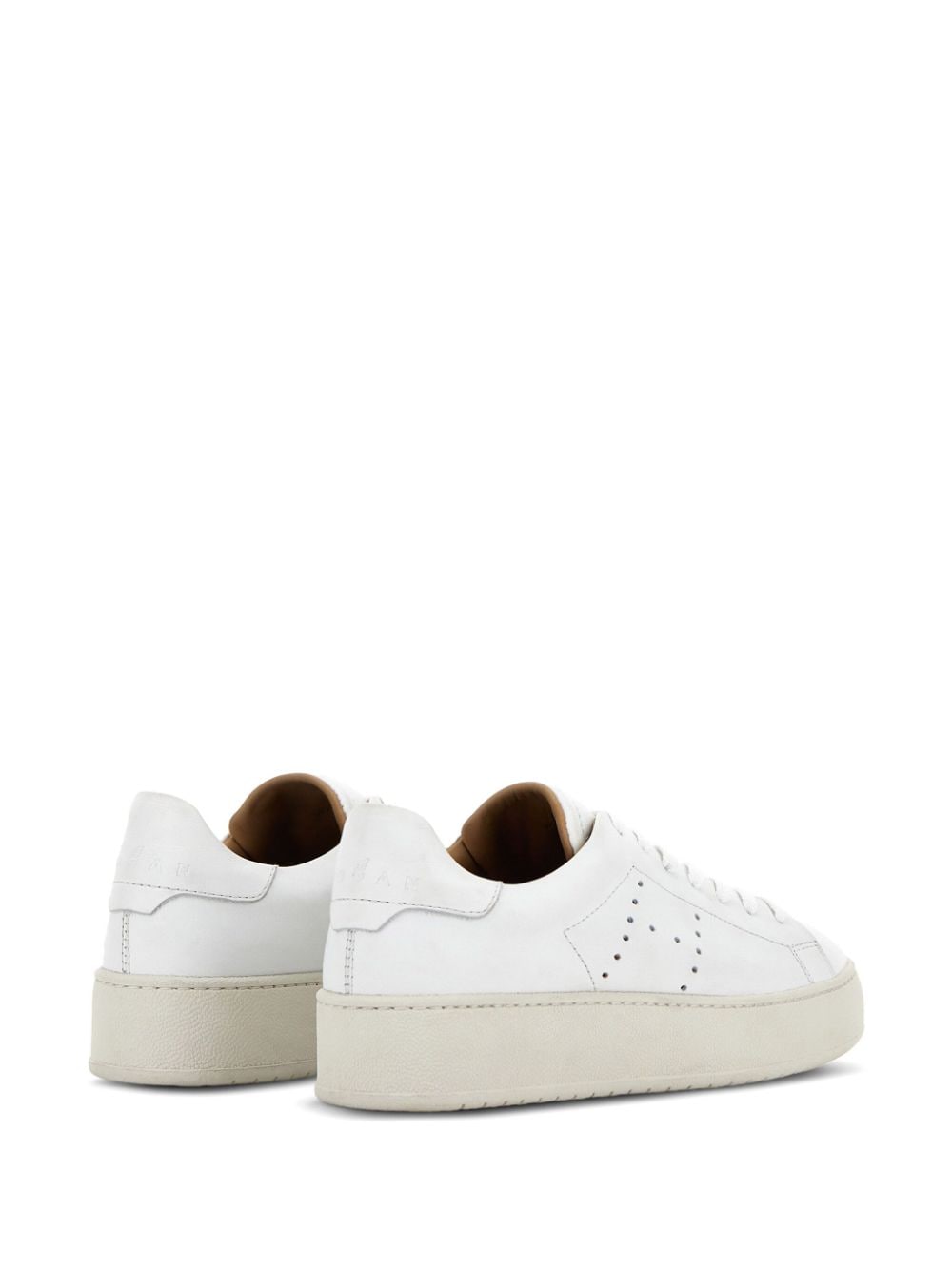 H672 leather sneakers