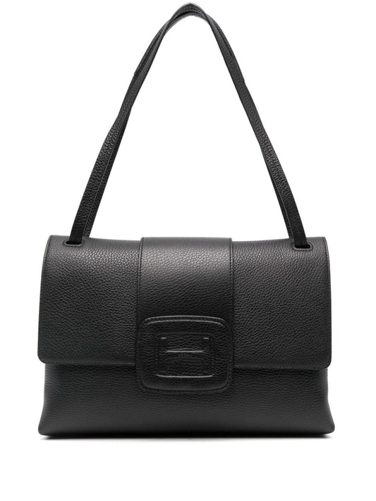 H-bag medium leather crossbody bag