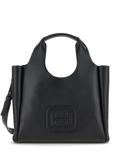 H-bag small leather tote bag