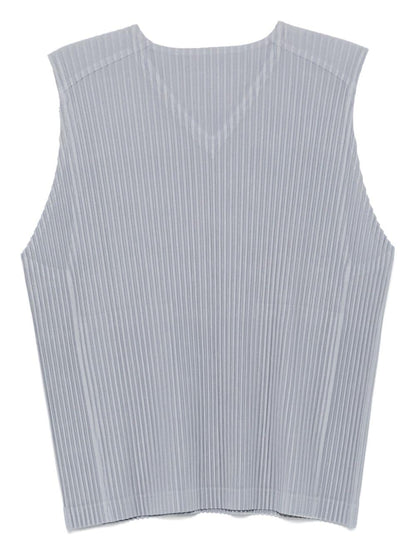 Pleated tank top