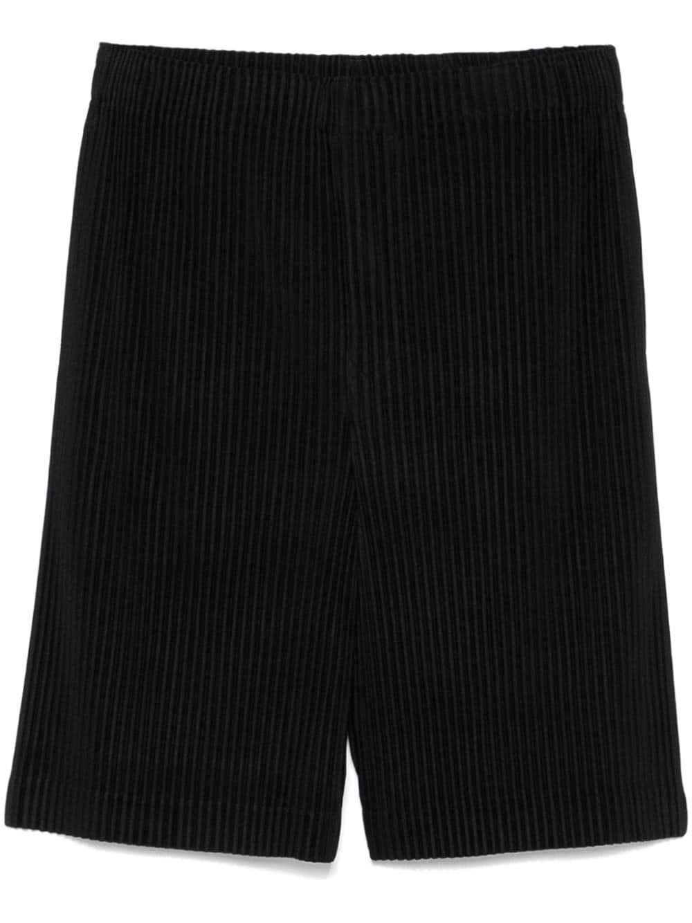 Pleated shorts