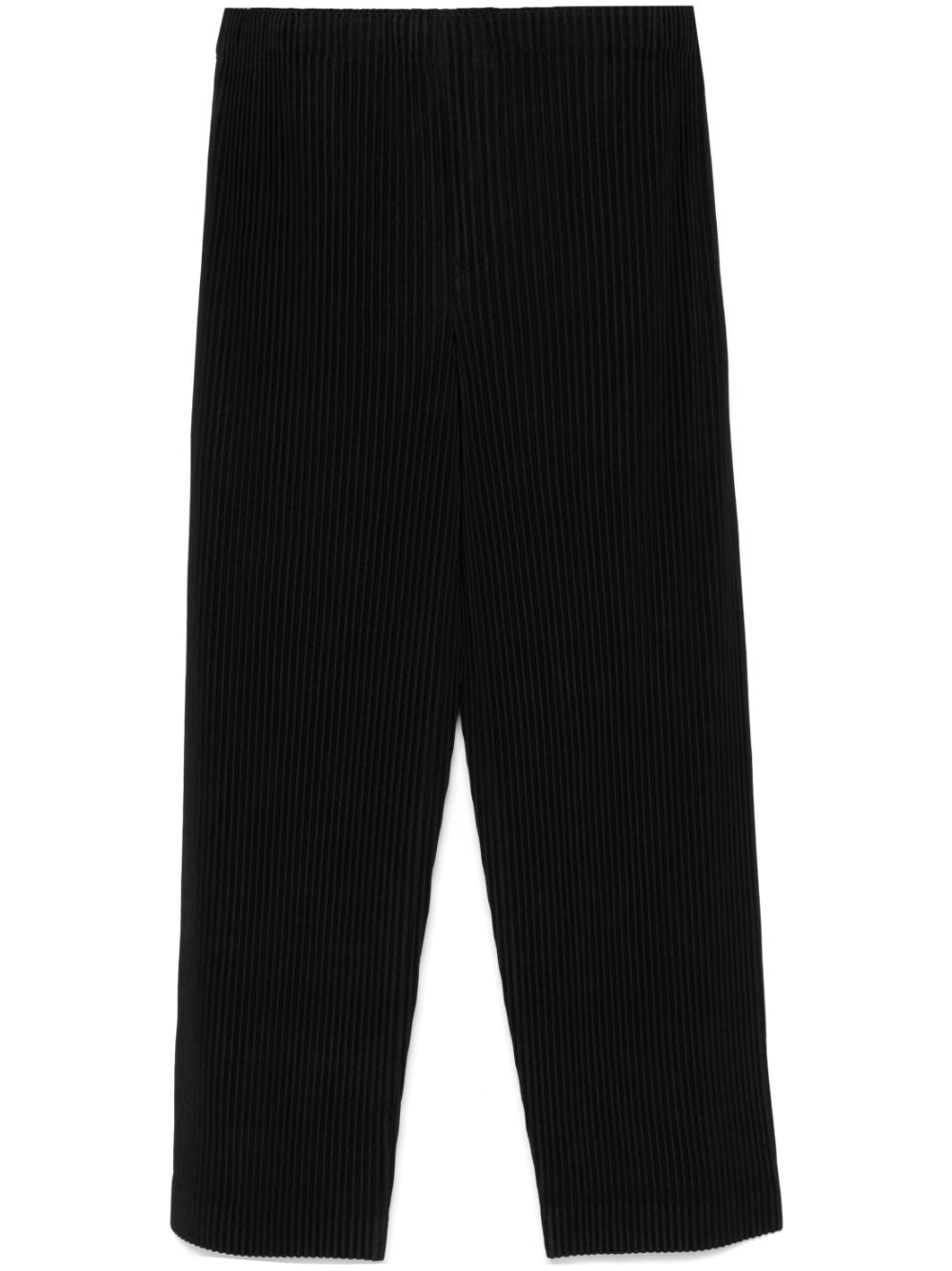 Pleated trousers