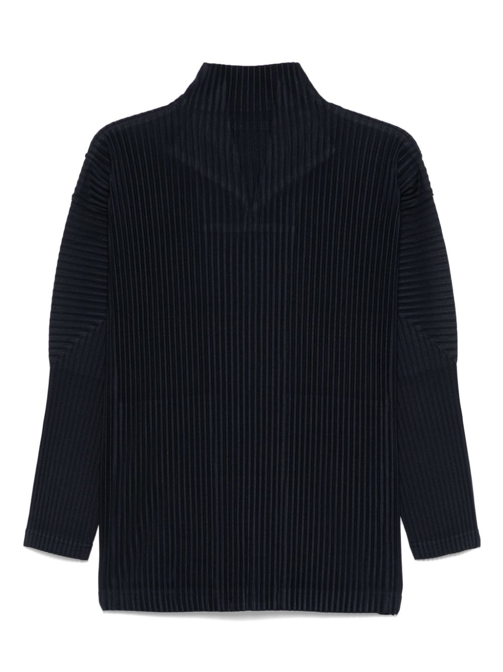 Pleated cardigan