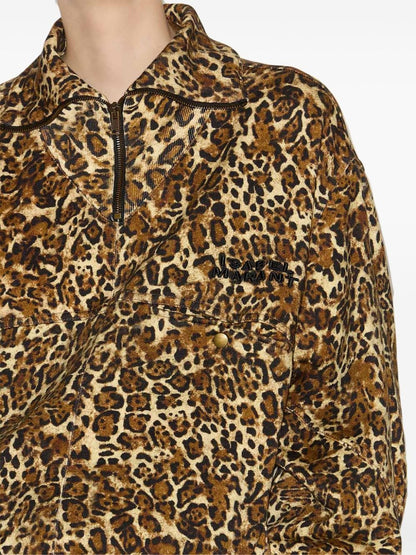 Wilda leopard print sweatshirt