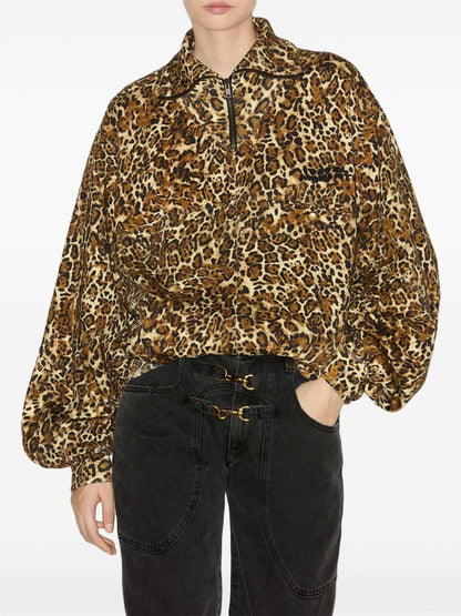 Wilda leopard print sweatshirt