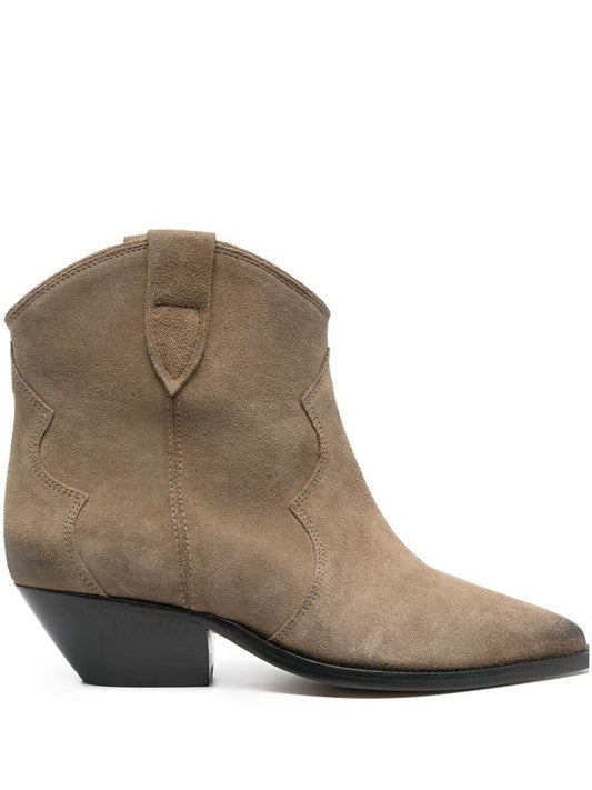 Dewina suede leather boots