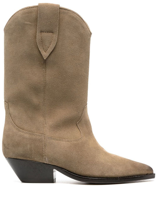 Duerto suede leather boots