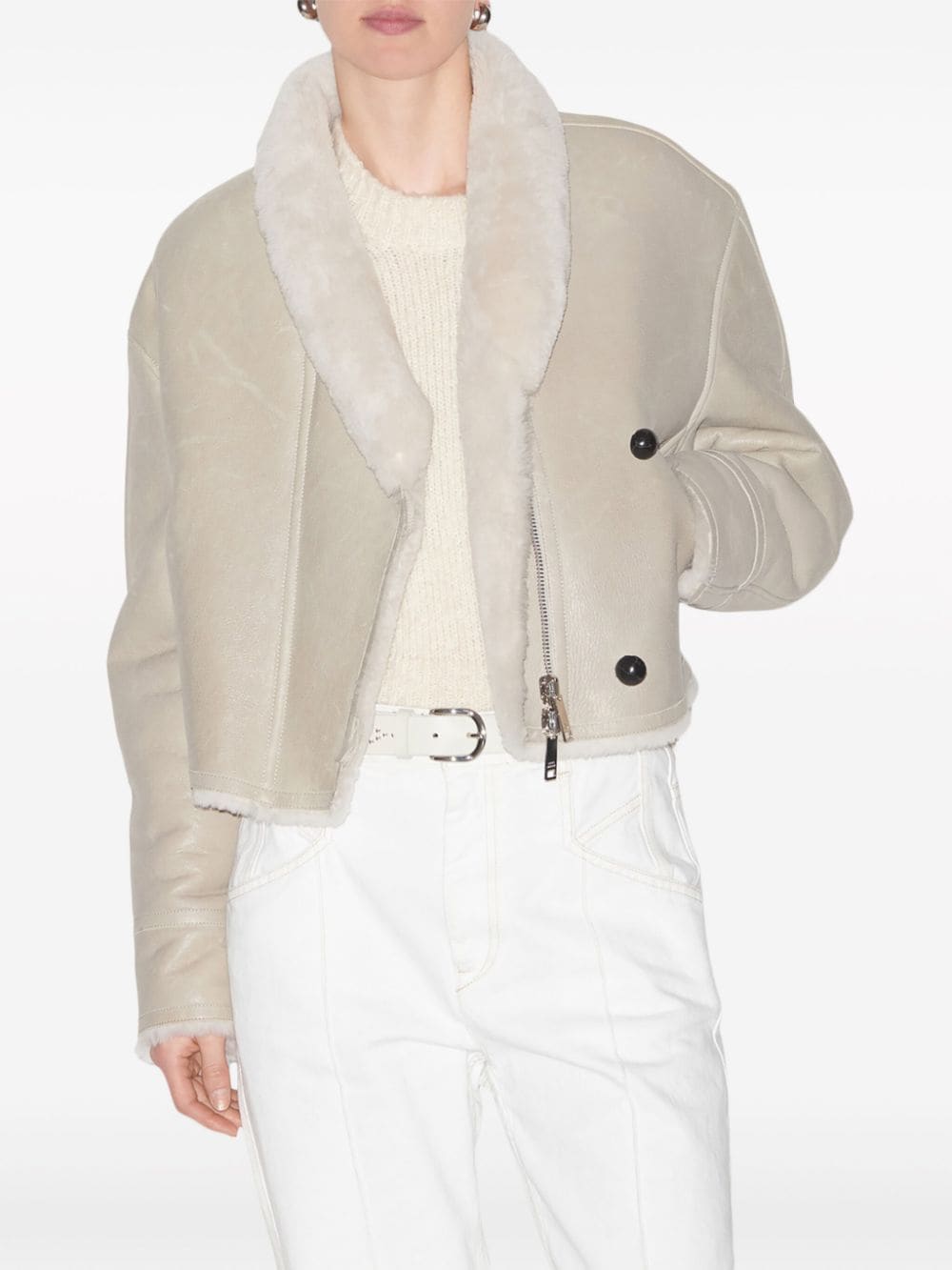 Eriana shearling leather jacket