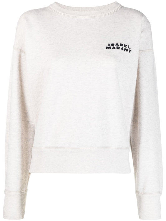 Shad cotton crewneck sweatshirt