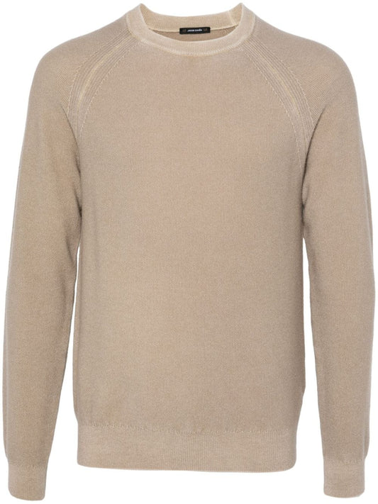 Cashmere crewneck sweater