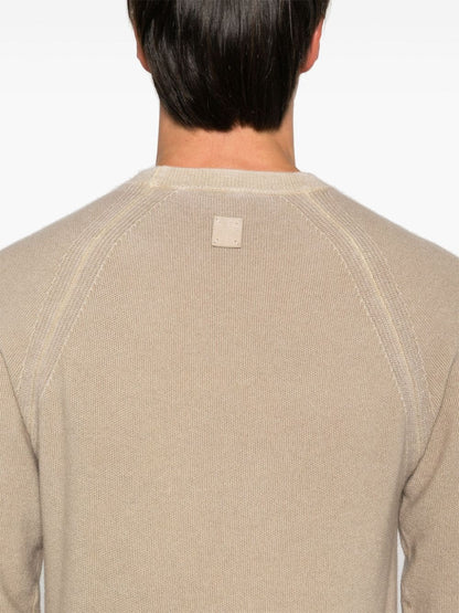 Cashmere crewneck sweater