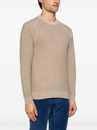 Cashmere crewneck sweater