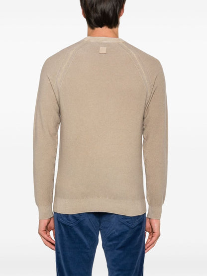 Cashmere crewneck sweater