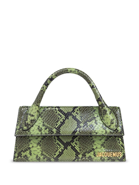 Le chiquito long leather handbag
