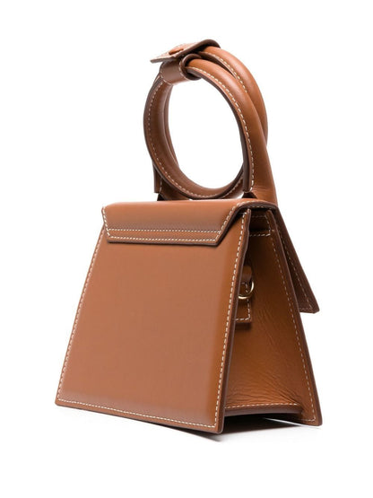 Le chiquito noeud leather handbag