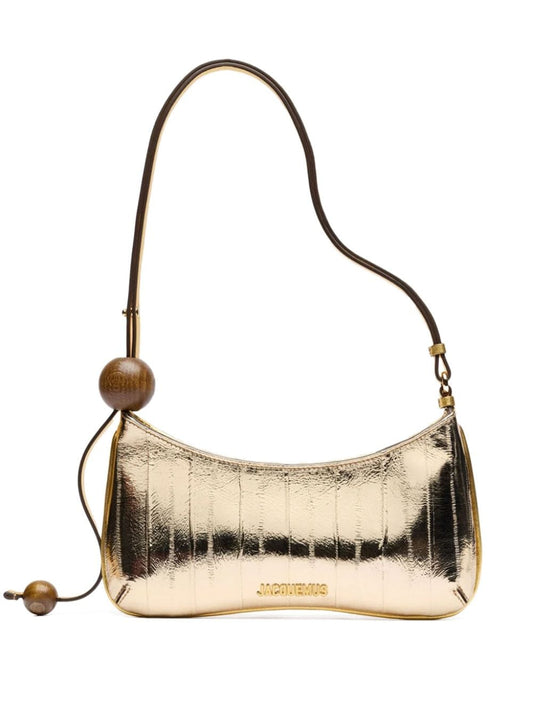 Le bisou perle leather shoulder bag