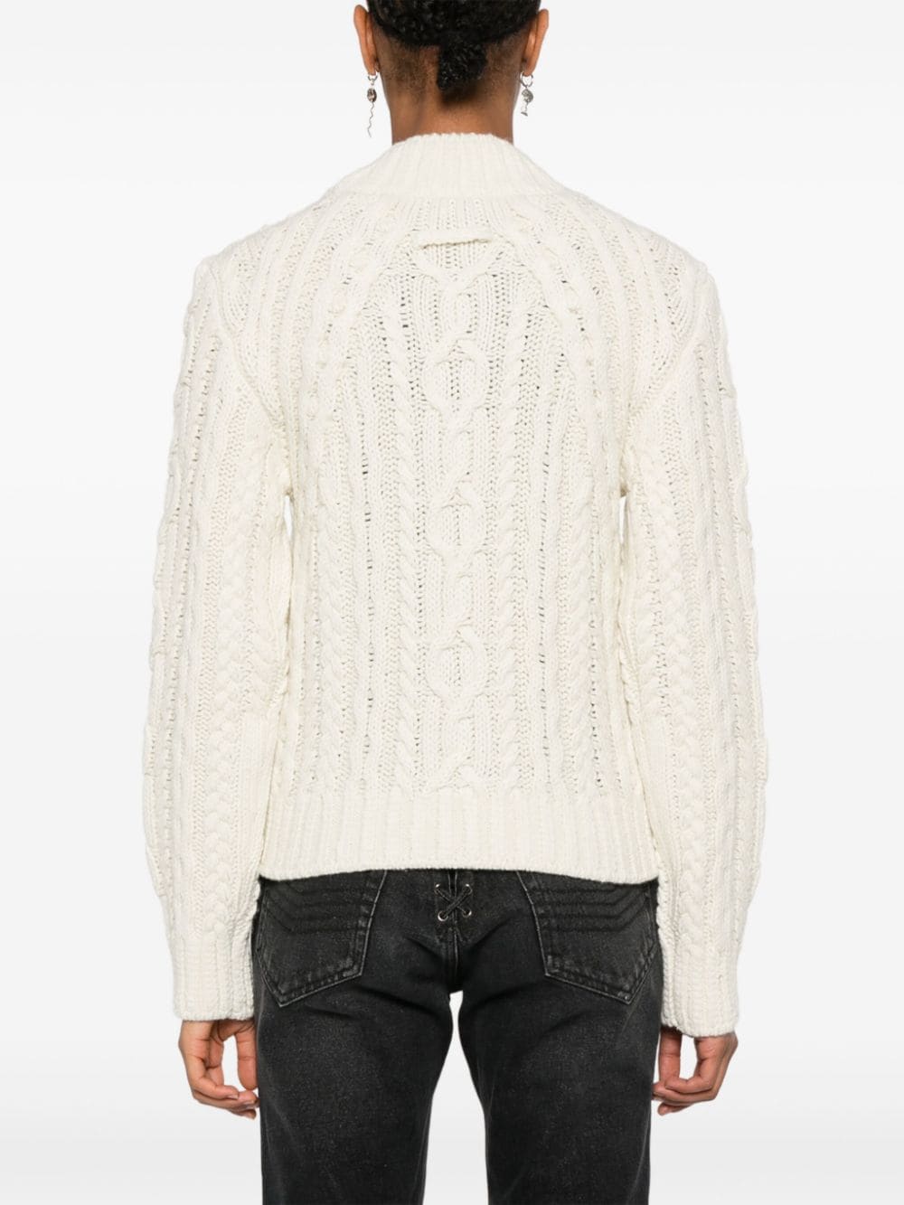 Je t'aime wool blend jumper