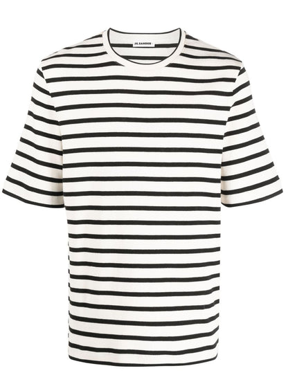 Striped cotton t-shirt