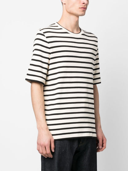 Striped cotton t-shirt