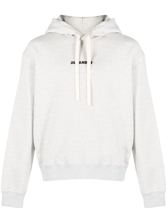 Logo cotton hoodie