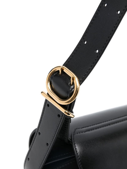 Cannolo mini leather shoulder bag