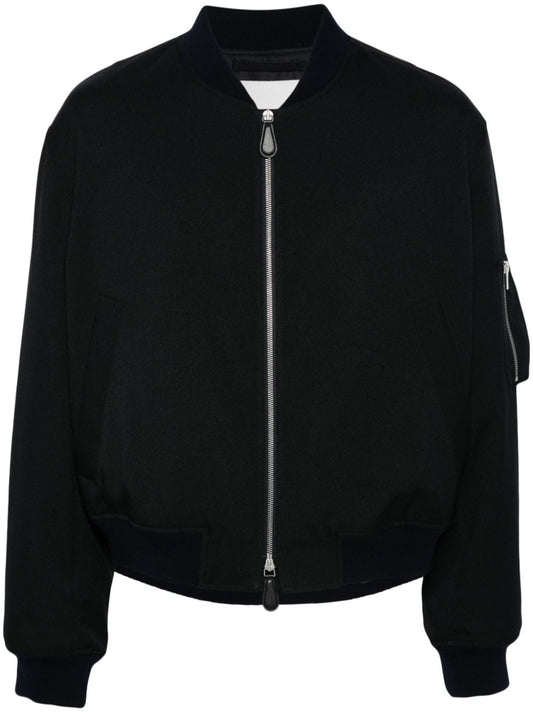 Padded bomber jacket