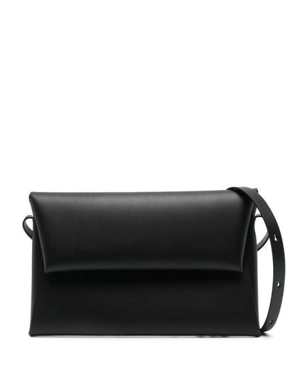 Leather shoulder bag