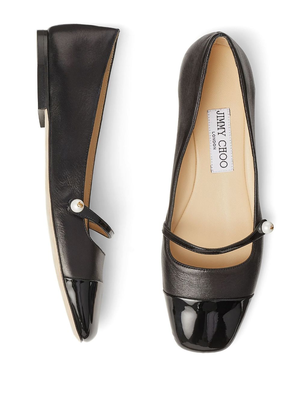 Elisa flat patent leather flats