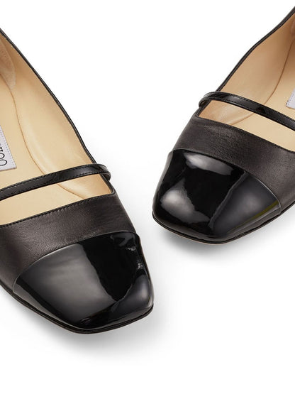 Elisa flat patent leather flats