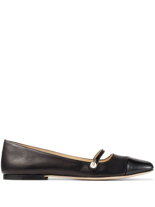 Elisa flat patent leather flats