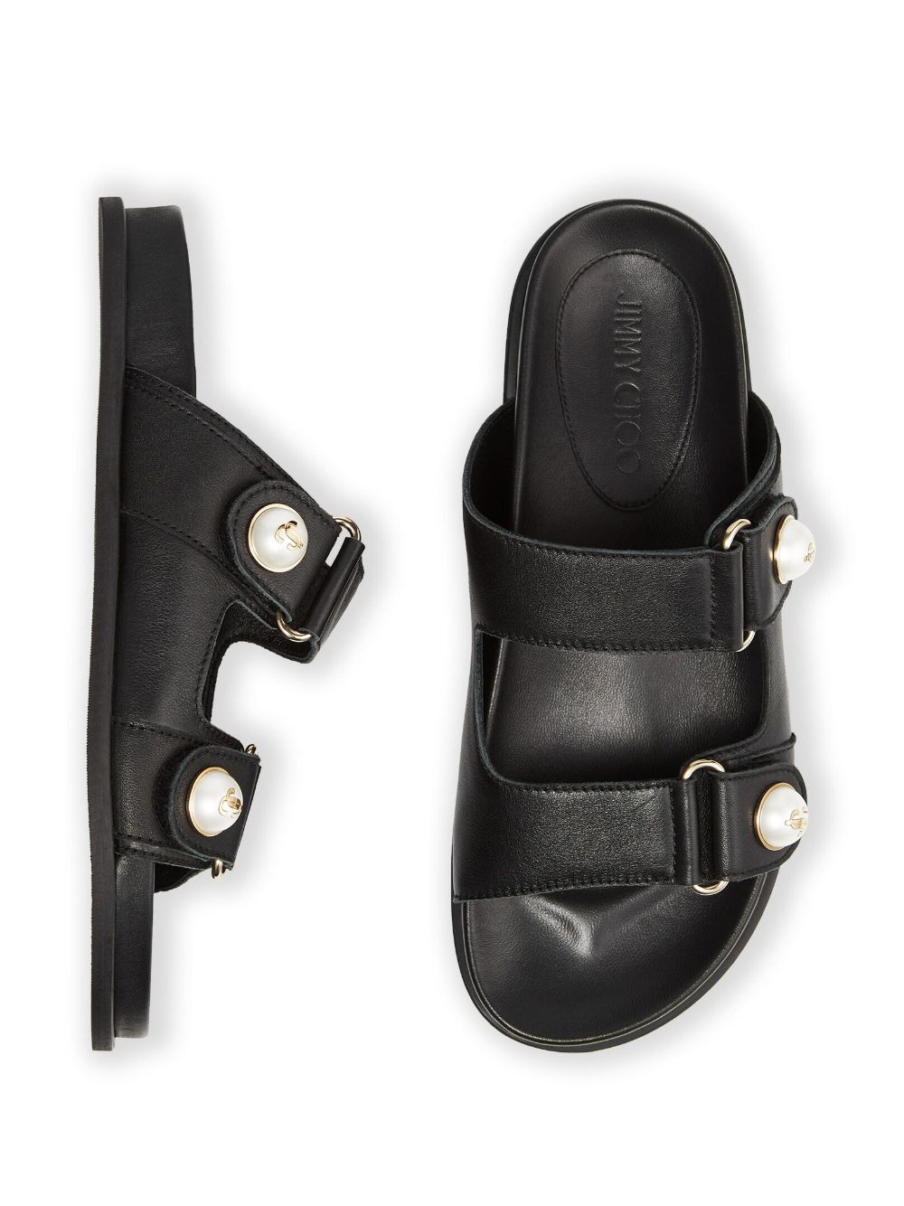 Fayence leather sandals