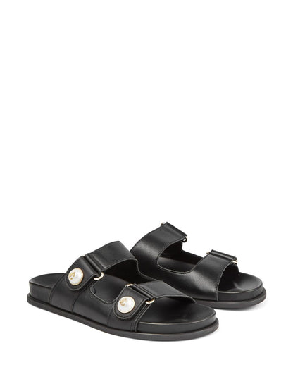 Fayence leather sandals