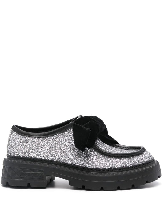 Marlow glittered loafers