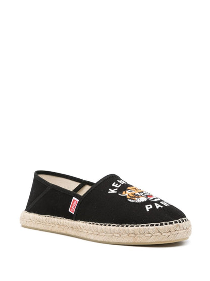 Lucky tiger canvas espadrilles