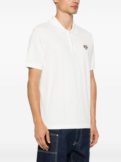 Lucky tiger organic cotton polo shirt