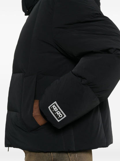 Nylon puffer jacket