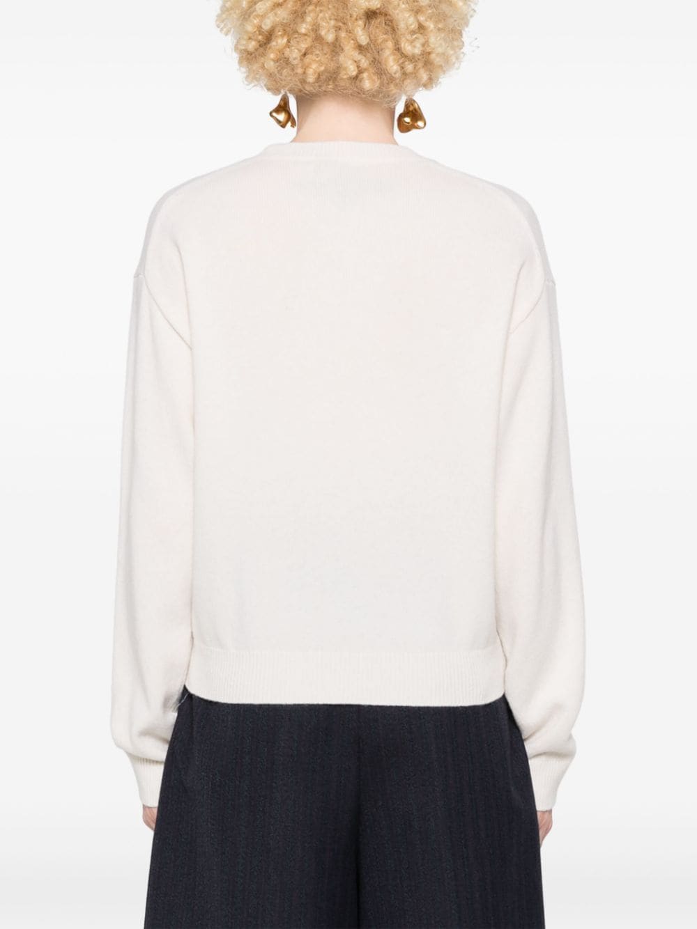 Boke flower wool sweater