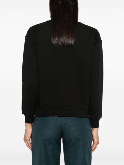 Boke flower cotton sweatshirt