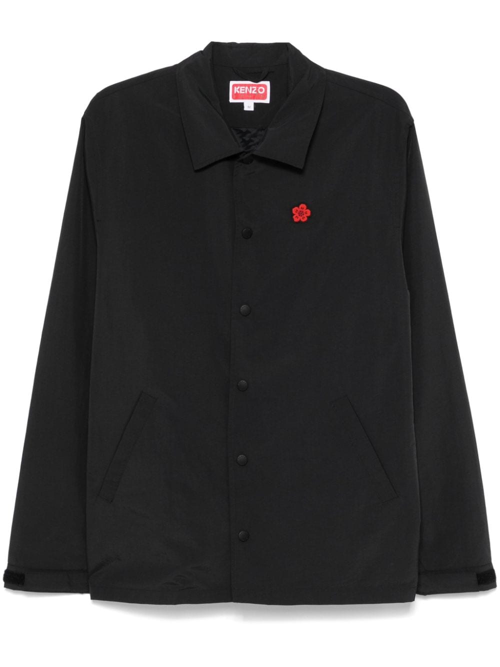 Boke flower nylon overshirt