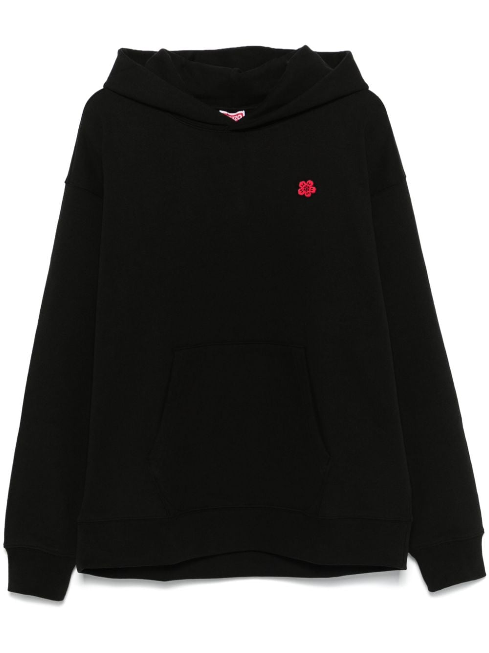 Boke flower cotton hoodie