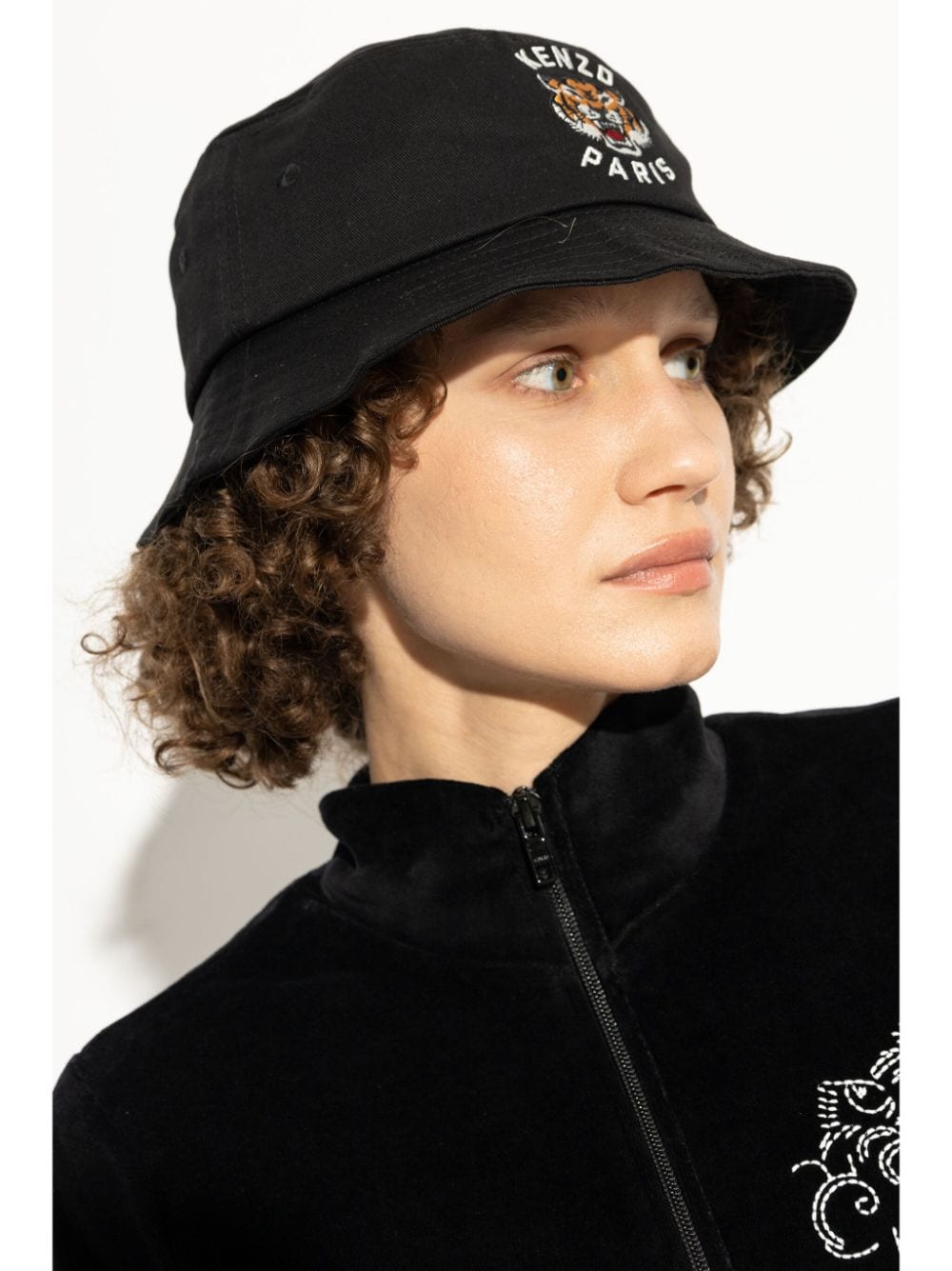 Kenzo varsity cotton bucket hat