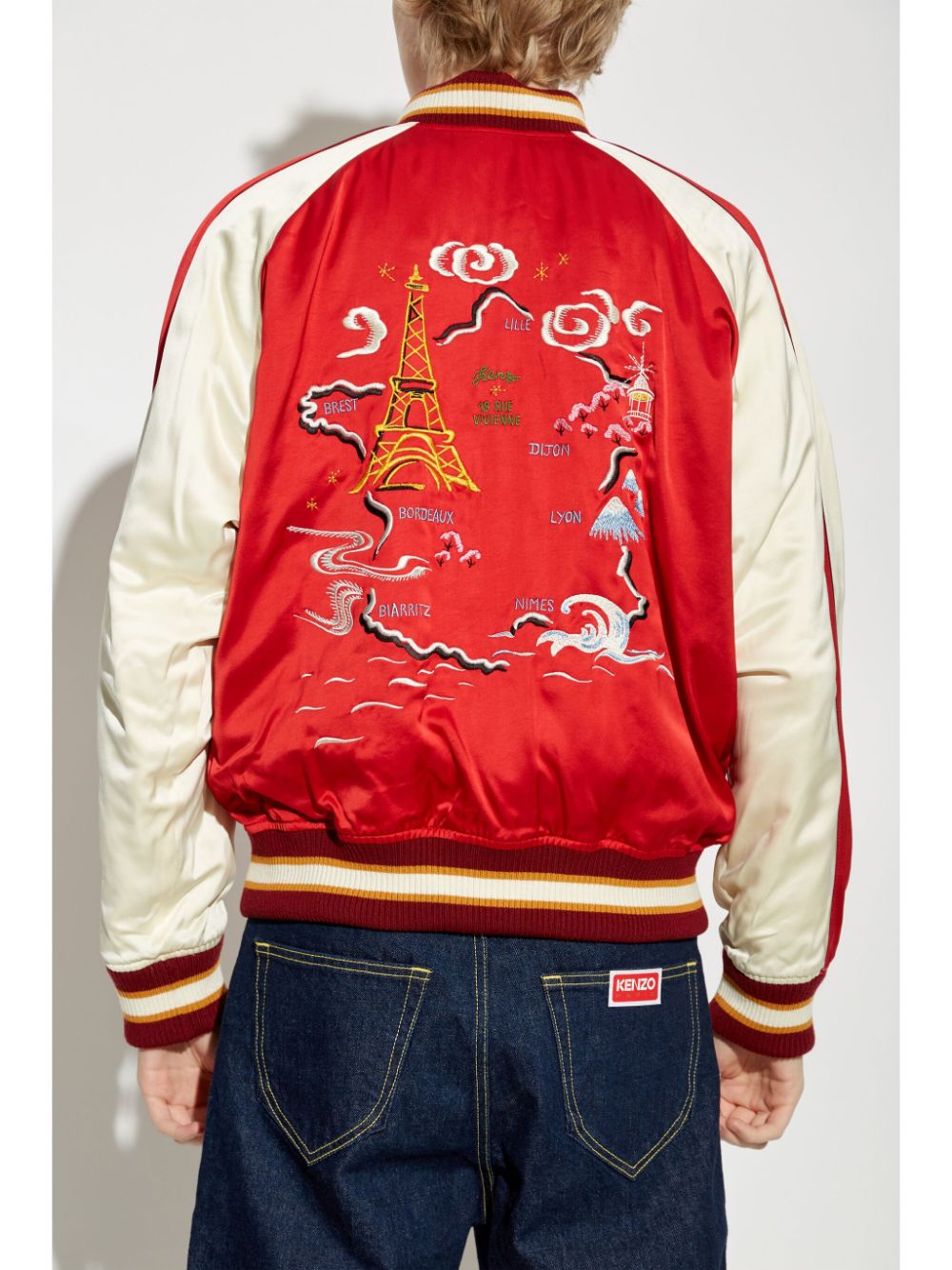 Kenzo star tiger bomber jacket