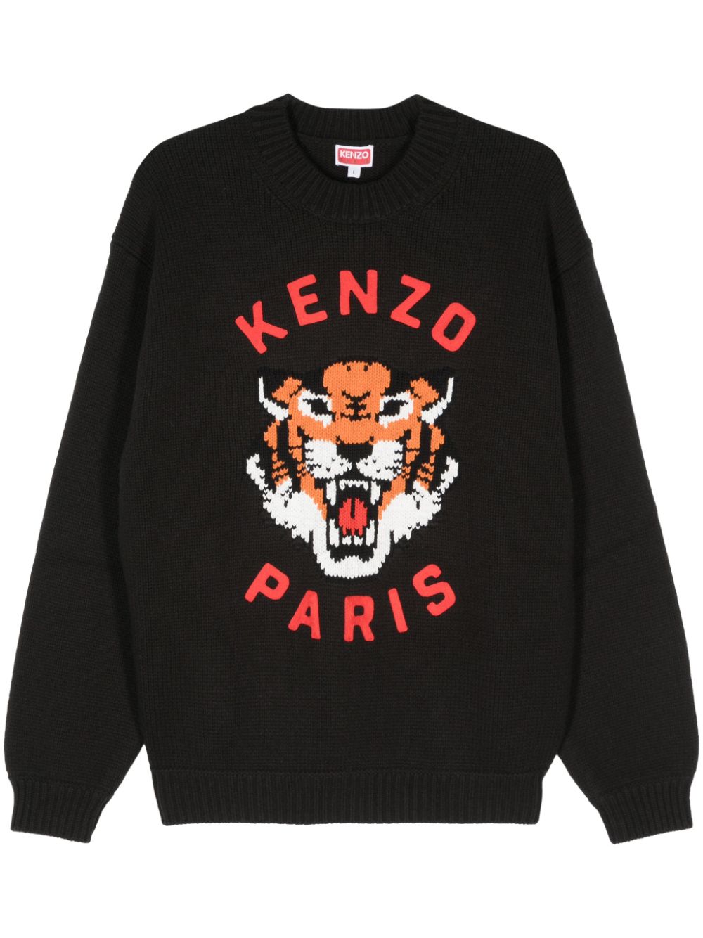 Lucky tiger wool sweater