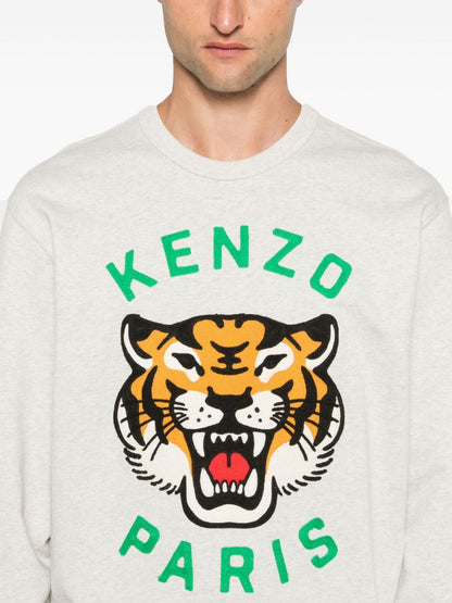 Lucky tiger cotton sweatshirt