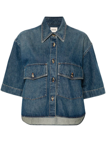 Mahsha denim cotton shirt