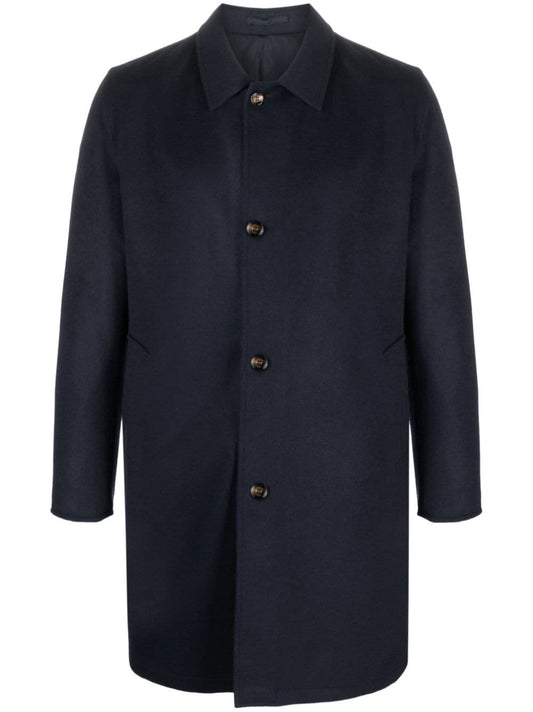 Peak cashmere coat