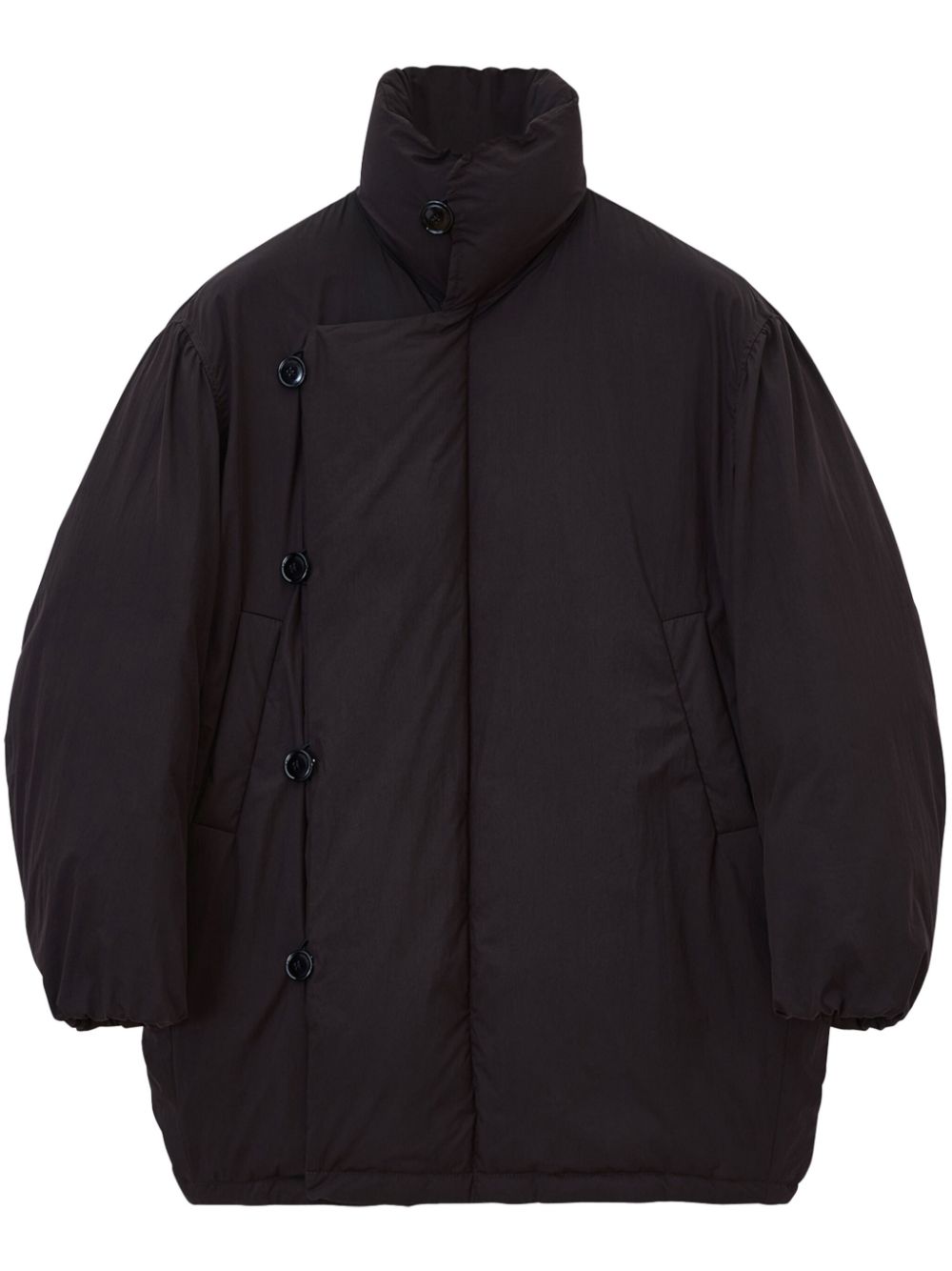 Nylon puffer jacket